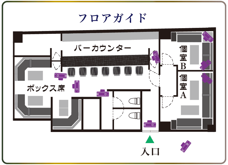 フロアガイドマップ